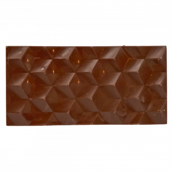 Bitterschokolade mit Bienenpollen 74 Schokoladenvorderseite