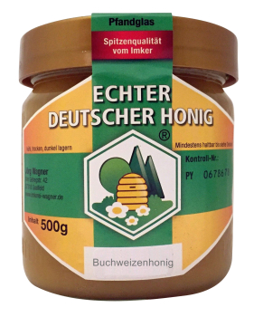 Blütenhonig mit Buchweizen, 500g