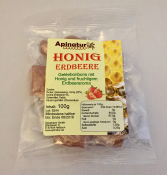 Honig Erdbeere Gelee Bonbon, 100g